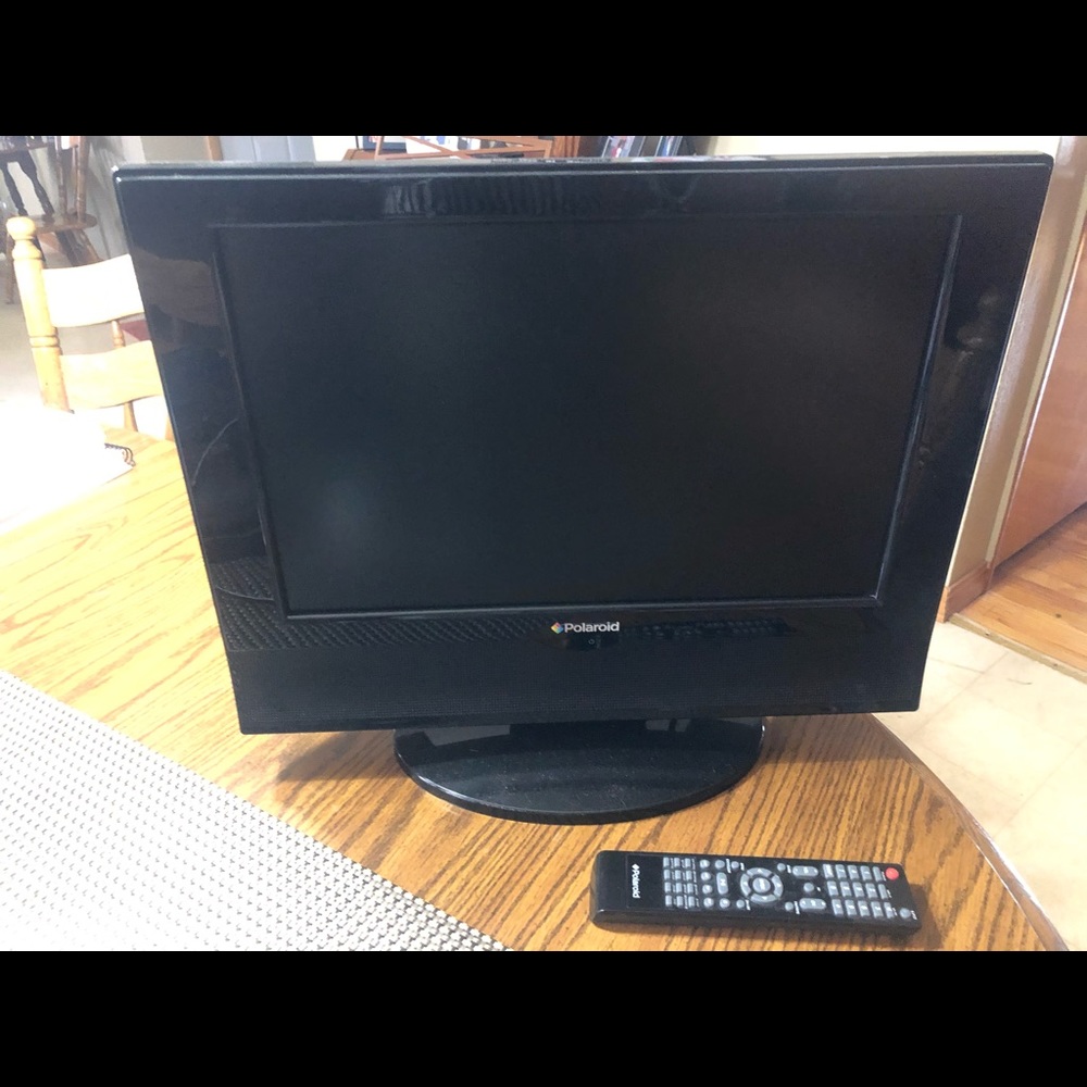 19” TV with built in DVD Player